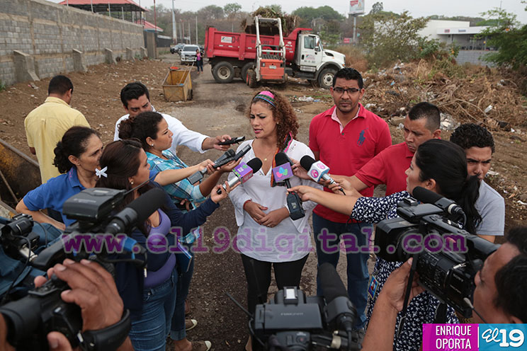S&uacute;mese al trabajo que realiza la Alcald&iacute;a de Managua por alcanzar una ciudad Limpia, Sana y Bonita